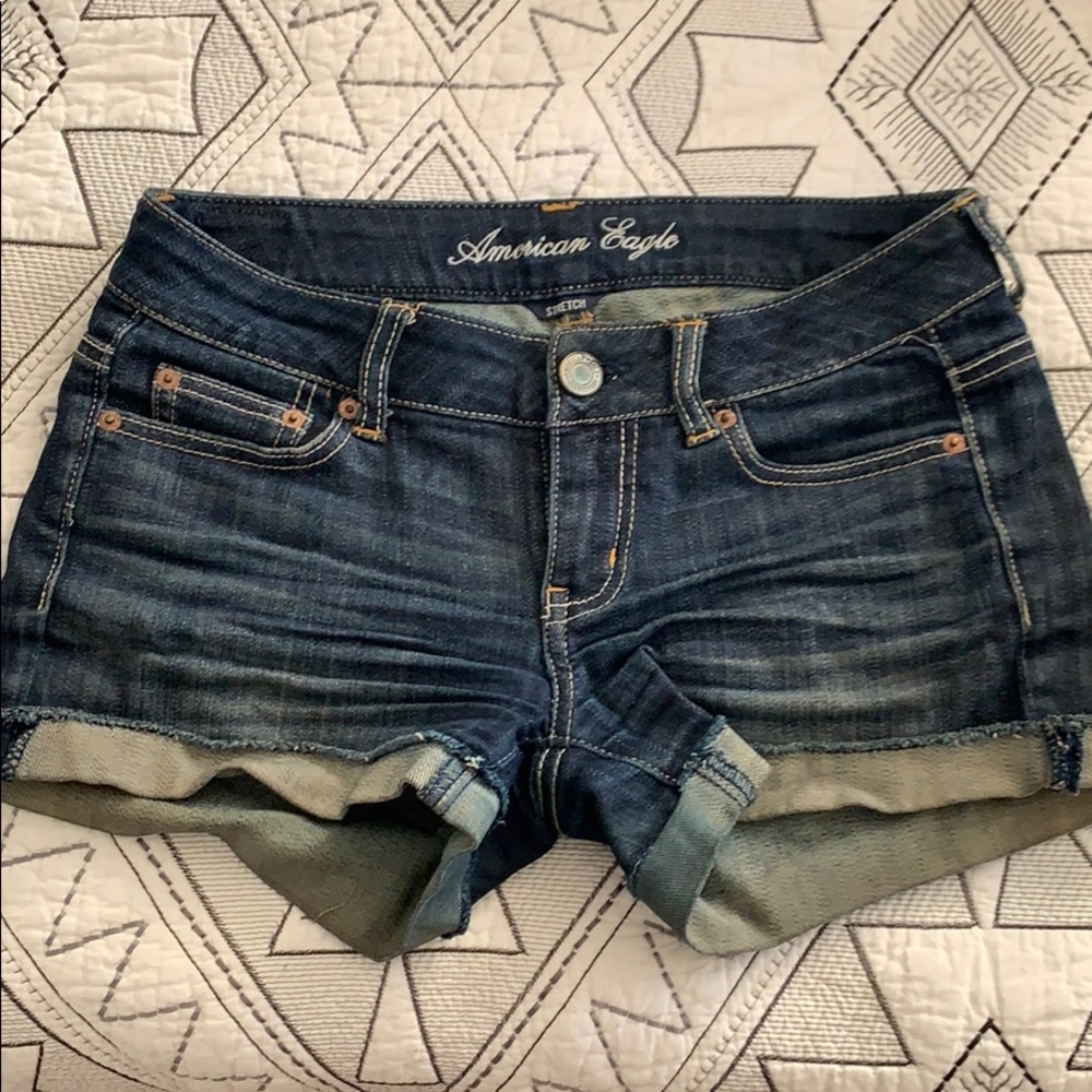 American Eagle Rolled Cutoff Shorts